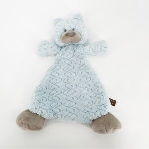 Demdaco Blue Bear Lovie Lovey Soft Comfort Blanket Plush Toy 14"